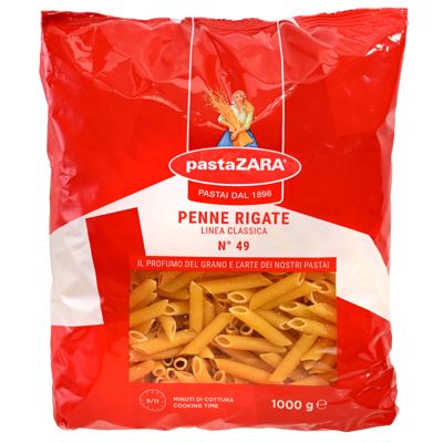 TIJESTO PENNE 1kg PASTA ZARA