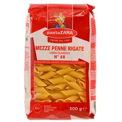 TIJESTO PENNE RIG MEZZE 500g ZARA