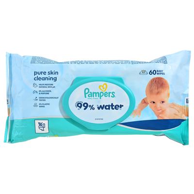 PAMPERS MARAMICE WATER 60 KOM