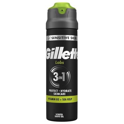 Gillette Labs Gel za brijanje 3u1 198 ml
