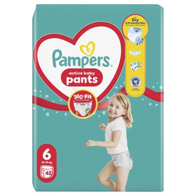 PAMPERS PANTS 42/1 S6