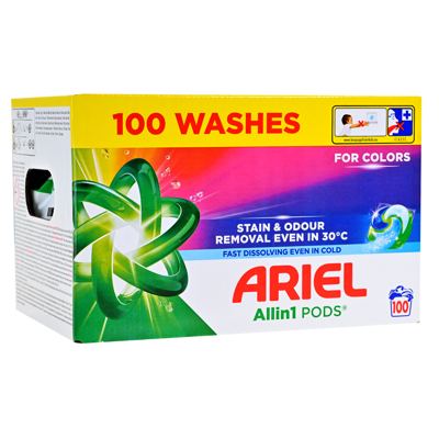 ARIEL GEL KAPSULE COLOR FRESH 100KOM*