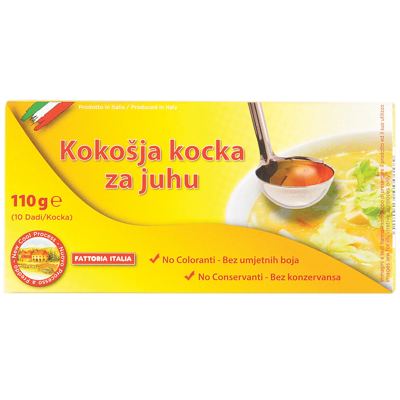 KOCKA ZA JUHU KOKOŠJA 110g