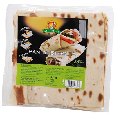PIADINA ČETVRTASTA 320g GECCHELE