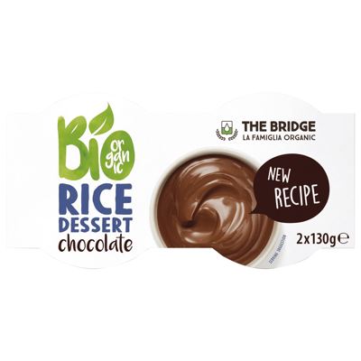 PUDING RIŽA ČOKOLADA EKO 2X130g BRIDGE
