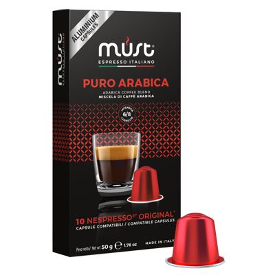 KAVA MUST PURO ARABICA NS 10/1 50g
