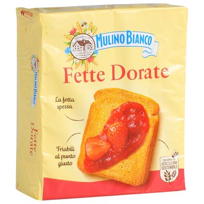 DVOPEK FETTE BISCOTTATE DORATE 315GR BARILLA