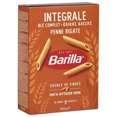 INTEGRALNE PENNE RIGATE 500 g
