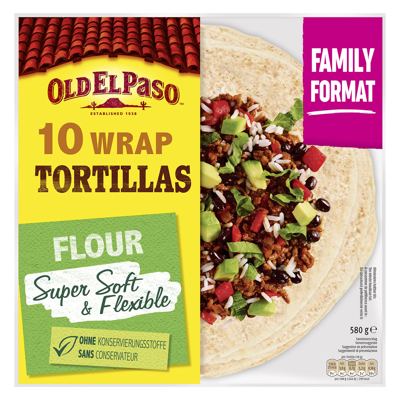 TORTILJA FAMILY PACK 580G OL