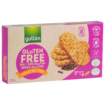 KEKS ZOB/COKOLADA BEZ GLUTENA 220 G GULLON