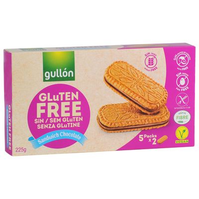 KEKS SENDVIČ BEZ GLUTENA 225GR GULLON