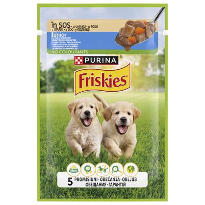 Friskies Junior Dog sos piletina 85g