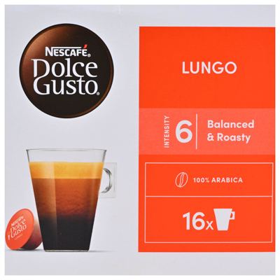 Nescafe Kapsule Dolce Gusto Lungo 89,6 g