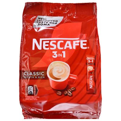 Nescafe 3u1 classic bag 10x15.5g #18