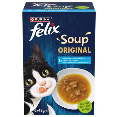 HRANA MAČ FELIX SUPA MPK RIBA 6X48G