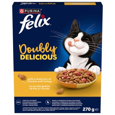 HRANA ZA MAČKE DBL ADULT POULTRY FELIX 270G