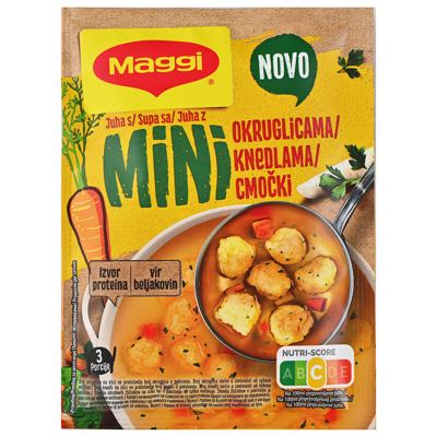 SUPA BISTRA SA MINI GRIZ KNEDLAMA MAGGI 34G