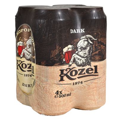 KOZEL DARK 4x0,5l LIM