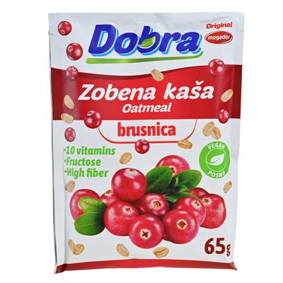 ZOBENA KAŠA 65G BRUSNICA -20/1-