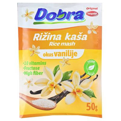 RIŽINA DOBRA KAŠA AROMA VANILIJA 50g