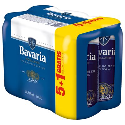 PIVO BAVARIA LIMENKA 5+1 GRATIS