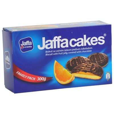 N-JAFFA CAKES 300G CRVENKA-12/1-