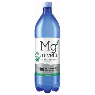 VODA MIVELA MG GAZIRANA 1L