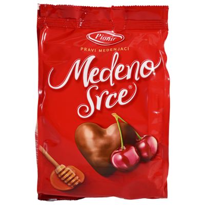 MEDENO SRCE VISNJA 150GR PIONIR