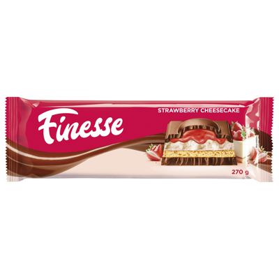 ČOKOLADA FINESSE JAGODA&CHEESC 270g (12)