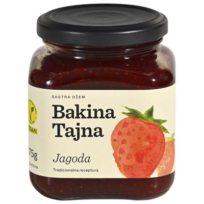 DŽEM BAKINA TAJNA JAGODA 375G