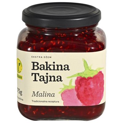 DŽEM MALINA 375g BAKINA TAJNA