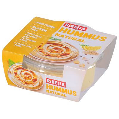 RIBELLA HUMMUS NATURAL 200g