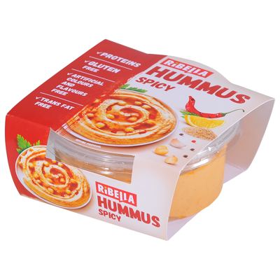 RIBELLA HUMUS SPICY 200g