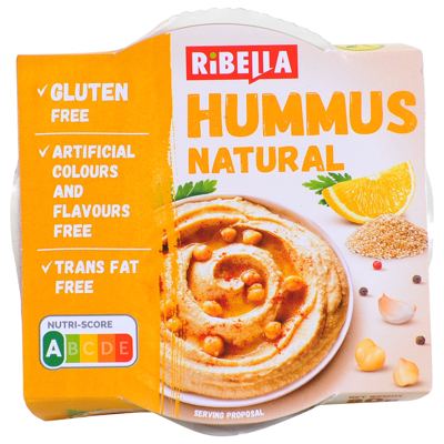 HUMUS RIBELLA NATURAL 80g