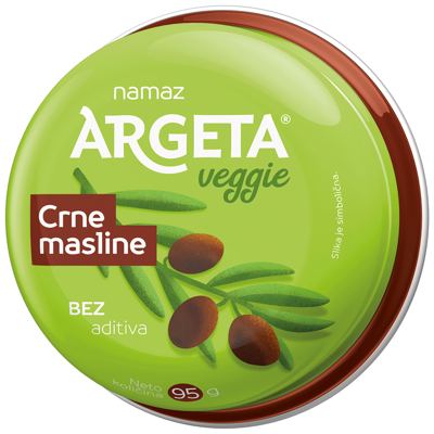 NAMAZ VEGGIE CRNA MASLINA 95GR ARGETA
