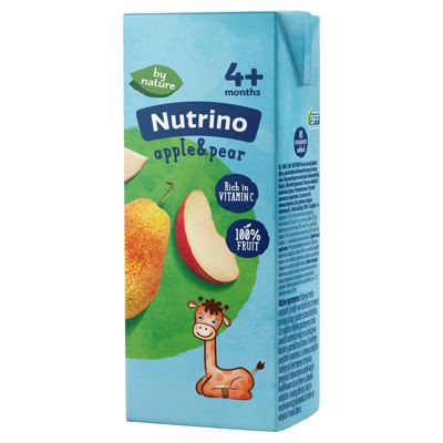 NUTRINO SOKIC JABUKA I BRESKVA 200ML