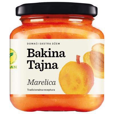 PEKMEZ OD KAJSIJE EKSTRA 375 GR BAKINA TAJNA