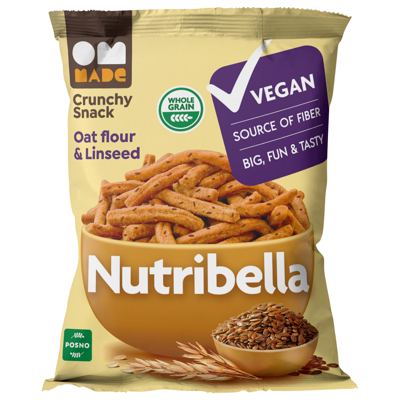 NUTRIBELLA 70G ZOB I LAN SNACK -20/1- TRAJNO SLANO PECIVO