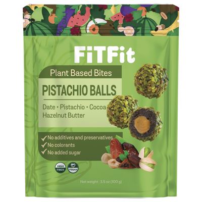 KUGLICE PISTACIJA 100 g FITFIT
