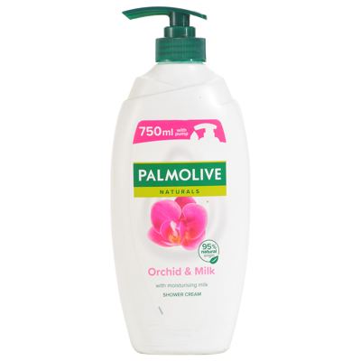 750ML PALMOLIVE SG PUMP-BLACK ORCHID