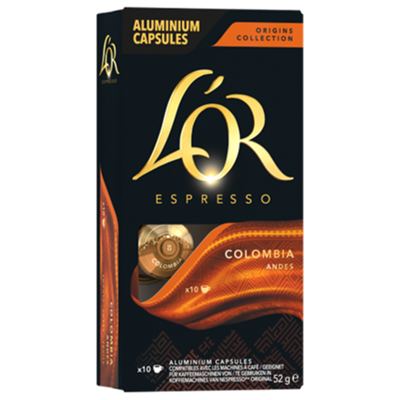 JACOBS L'OR CAPSULE COLOMBIA 10/1 52GR