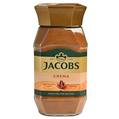 KAFA INSTANT CREMA GOLD JACOBS 200G TEGLA