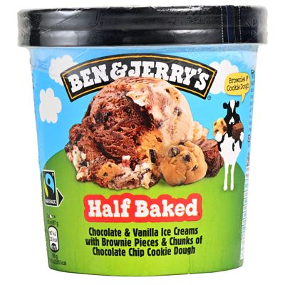 SLADOLED HALF BAKED 465 ml