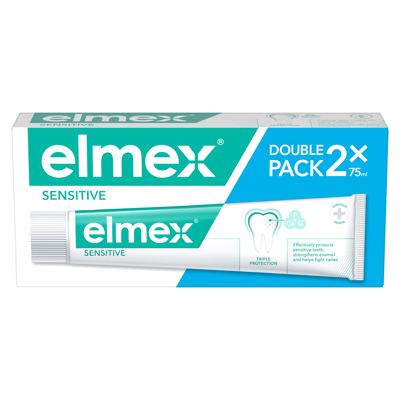 elmex zub.pasta Sensit.duopack 2x75 ml