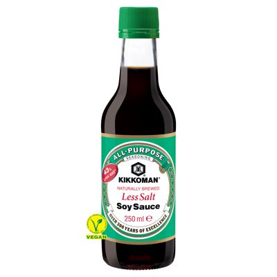 UMAK KIKKOMAN SOJA 250ML 43% MANJE SOLI -6/1-