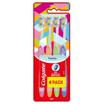 Cetkica Colgate Twister 4pack