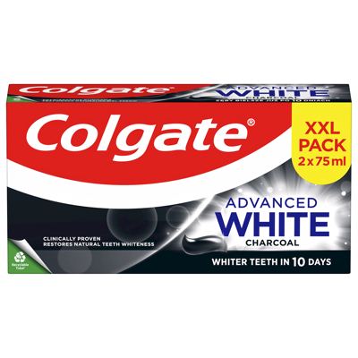 Pasta Colgate charcoal bipack 2x75ml