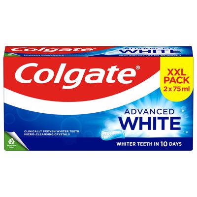 Colgate zub.pasta Adv. white 2x75 ml