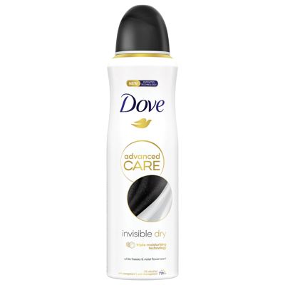 DEO SPRAY 200 ml DOVE INVISIBLE DRY