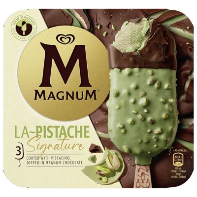 SLADOLED PISTACIJA MAGNUM 3x90 ml